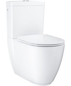 Grohe pods ar QR/SC vāku Essence rimless, 360x667 mm, universāls izvads, pievads no apakšas, balts PG Jaunumi Sadz. tehnika