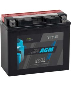10Ah 130A IntAct AGM 51201 moto akumulators 150x70x130mm Akumulatori