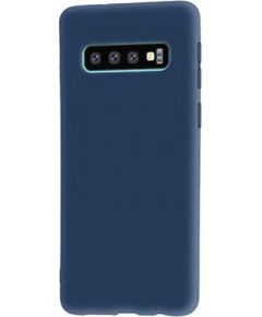Evelatus Samsung  Galaxy S10+ Nano Silicone Case Soft Touch TPU Dark Blue Neoriģinālie Maciņi