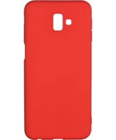 Evelatus Samsung  J6 Plus Silicone Case Red Neoriģinālie Maciņi