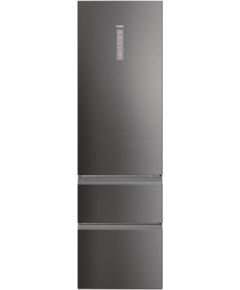 Haier 3D 60 Series 7, No Frost, 414 L, height 205 cm, dark inox - Refrigerator Jaunumi Sadz. tehnika