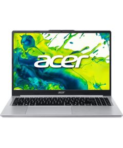 Notebook ACER CPU AMD RyzenT 3 5400U 2.6 GHz 15.6 " 1920 x 1080 pixels RAM 8 GB DDR4-SDRAM SSD 512 GB Discrete graphics Not available On-board graphics Yes Numeric keypad Yes Keyboard language US International OS installed Windows 11 Home Colour Silver We Portatīvie datori