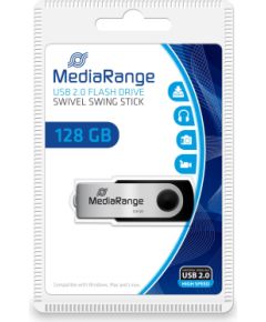 MEMORY DRIVE FLASH USB2 128GB/MR913 MEDIARANGE USB карты памяти (Flash)