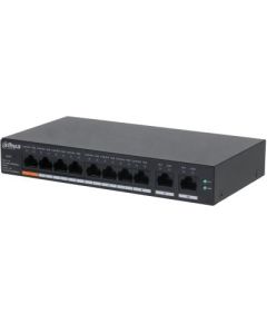 Switch DAHUA CS4010-8GT-60 Switch type Managed Switch layer L2 Form factor Desktop/Wall-Mounting 10xRJ-45 ports RJ-45 Ports Type Gigabit Ethernet (10/100/1000) Power over Ethernet (PoE) Yes 8xPower over Ethernet (PoE) ports quantity Total Power over Ether Коммутаторы (Switch)