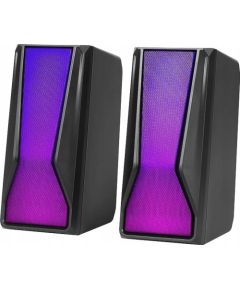 Datorskaļruņi  MarvoSG-274, 2.0, 6W, 150Hz-20kHz, RGB Jaunumi - Datori