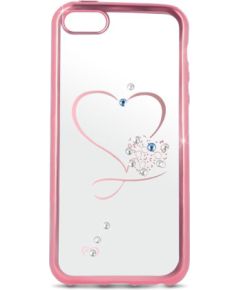 Beeyo Samsung  A5 2016 A510 Heart pink Neoriģinālie Maciņi