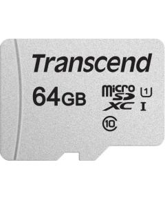 Memory card Transcend microSDXC USD300S 64GB CL10 UHS-I U3 Up to 95MB/S