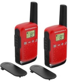 Motorola T42 short-wave radio, 4km, Red