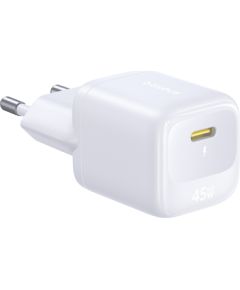 Baseus Sienas ātrais lādētājs EnerFill FN22 45W USB-C QC PD, balts Новинки смартфонов и телефонов