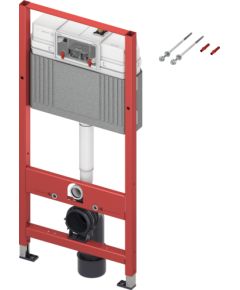 komplekts - rāmis podam TECEbase, 500x150 mm, h=1120 mm, stiprinājumi Iebūvējamie rāmji