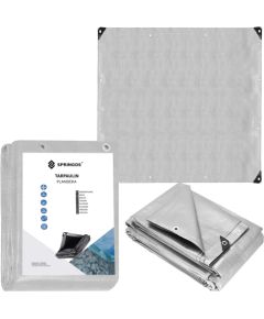 Brezents Springos GA2157 4x4m 270 g/m2 Nojumes un aksesuāri
