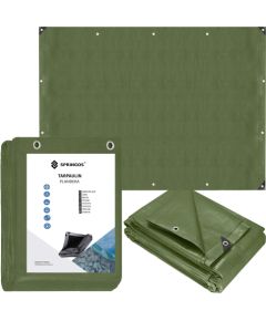 Brezents  Springos GA2136 2x4m 120g/m2 Nojumes un aksesuāri