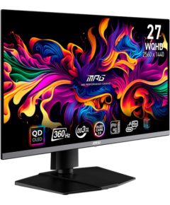 MSI MPG 271QRXDE QD-OLED - 26.5 - black, WQHD, QD-OLED, Adaptive-Sync, USB-C, 360Hz panel LED / LCD мониторы