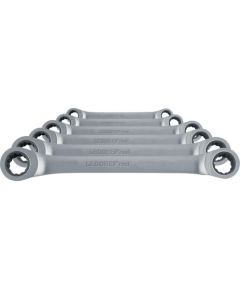Gedore Red double ring ratchet wrench set 6 pieces - SW8-19mm 3300898 Новинки Для дома и сада 