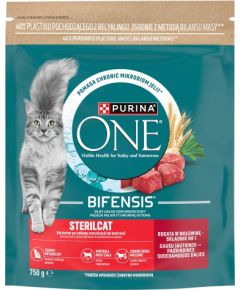 Purina ONE Sterilcat Wołowina i Pszenica 750g Сухой корм для кошек