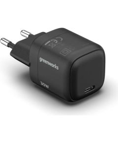USB lādētājs Greenworks AP030EAA2; 30 W; USB-C Bateriju uzlādes iekārtas