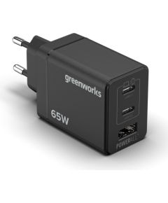 Lādētājs Greenworks AP065EAA2; 24 V; 65 W; USB-C Зарядные устройства