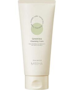 Missha Green Tea Cleansing Foam - Krémová čisticí pěna 172ml Ķermeņa kosmētika