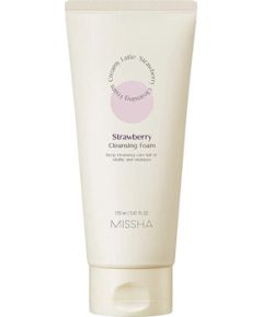 Missha Strawberry Cleansing Foam - Krémová čisticí pěna 172ml Ķermeņa kosmētika