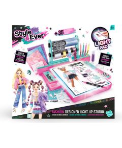 STYLE 4 EVER Radošs komplekts Fashion Designer Light-up Studio Radošās rotaļlietas