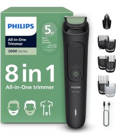 Matu griešanas ierīce Philips Multigroom series 3000 MG3910/40 9-in-1, Face and Hair Новинки Компьютерная техника