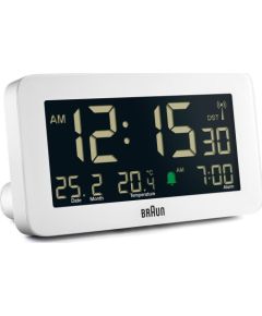 Modinātājs Braun  BC10 DCF-W Radio alarm clock white Jaunumi - Datori