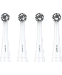 Końcówka 4Swiss ST216 Electrosonic Care+ 4-PAK rotacyjne White Uzgaļi elektriskajām zobu birstēm