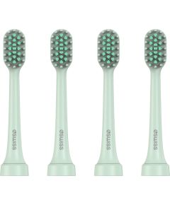 Końcówka 4Swiss ST216 Electrosonic Care+ 4-PAK soniczne Mint Uzgaļi elektriskajām zobu birstēm