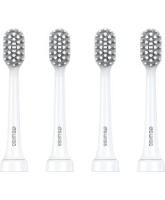 Końcówka 4Swiss ST216 Electrosonic Care+ 4-PAK soniczne White Uzgaļi elektriskajām zobu birstēm