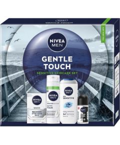 Nivea Men Gentle Touch zestaw pianka do golenia 200ml + balsam po goleniu 100ml + żel pod prysznic 3w1 250ml + antyperspirant roll-on 50ml Smaržas - NESAKĀRTOTS