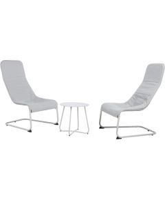 Balcony set MELFI table and 2 chairs, grey Новинки Для дома и сада 