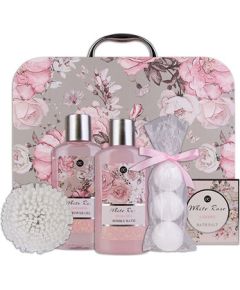 Accentra White Rose Boda Care Gift Box - Dárková sada v papírovém kufříku Косметика для тела