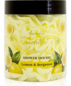 Accentra Lemon & Bergamot Shower Mousse - Sprchová pěna 160.0g Ķermeņa kosmētika