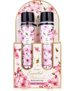 Accentra Cherry Blossom Essential Botanicals Body Care Set - Dárková sada ve zkumavkách Ķermeņa kosmētika
