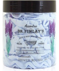 Accentra Lavender Shower Mousse - Sprchová pěna 160.0g Ķermeņa kosmētika