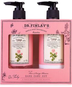 Accentra Rose & Orange Blossom Dr. Finlay`s Hand Care with Pump - Dárková sada péče o ruce s pumpičkou Ķermeņa kosmētika
