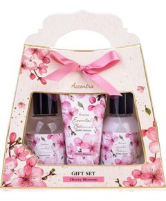 Accentra Cherry Blossom Essential Botanical Gift Box - Dárková sada v krabičce s uchem Ķermeņa kosmētika