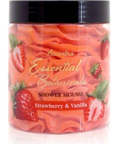 Accentra Strawberry & Vanilla Shower Mousse - Sprchová pěna 160.0g Ķermeņa kosmētika