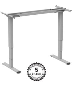 Adjustable Height Table Frame Up Up Bjorn II, Gray Biroja galdi