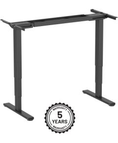 Adjustable Height Table Frame Up Up Bjorn II, Black Biroja galdi