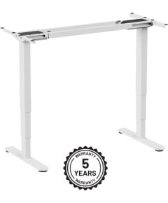 Adjustable Height Table Frame Up Up Bjorn II, White Biroja galdi