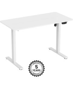 Adjustable Height Table Up Up Frigg White Biroja galdi