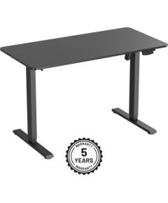 Adjustable Height Table Up Up Frigg Black Biroja galdi