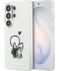 Karl Lagerfeld -  KARL LAGERFELD case for SAMSUNG S26 Ultra KLHMS26L6HKCBHH (Magnetic IML K&C Back Logo) transparent Neoriģinālie Maciņi