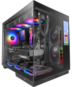 Tacens Mars Gaming MCMIRAGE computer case Midi Tower Black Datoru korpusi