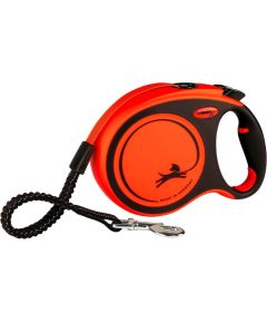 FLEXI Smycz XTREME L taśma 8m - do 55kg pomarańczowa Citas preces