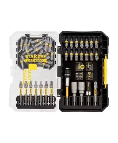 Piederumu komplekts ar 55 vienībām Stanley STA88559-XJ; 25 mm; 50 mm; 55 gab. Piederumi urbjiem