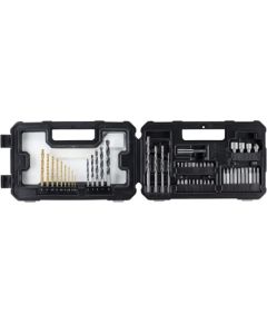 Urbju un skrūvgriežu uzgaļu komplekts Stanley STA7223-XJ; 1,5-13 mm; 53 gab. Piederumi urbjiem