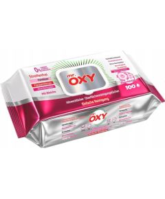 Sweex MR.OXY Chusteczki nawilżane - zapach Kwiat wiśni 100 szt. Mitrās salvetes