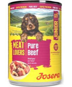 Josera JOSERA PIES pusz.400g MEAT LOVERS JUNIOR  PURE BEEF  /6 Suņu barība